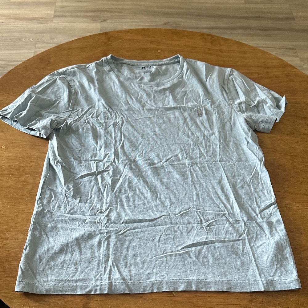 Polo Ralph Lauren Light Gray Short Sleeve Tee